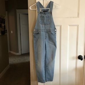 Girl’s 7/8 Jordache Jean Overalls, Like New